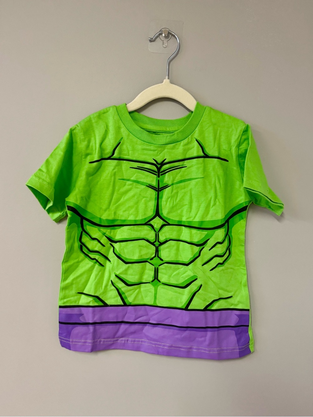 Marvel Green and Purple Hulk Muscle Tee